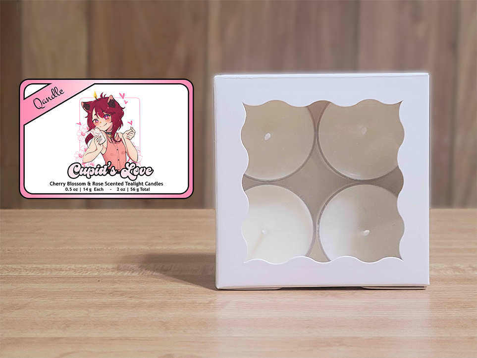 Cupid's Love Tealight Candles