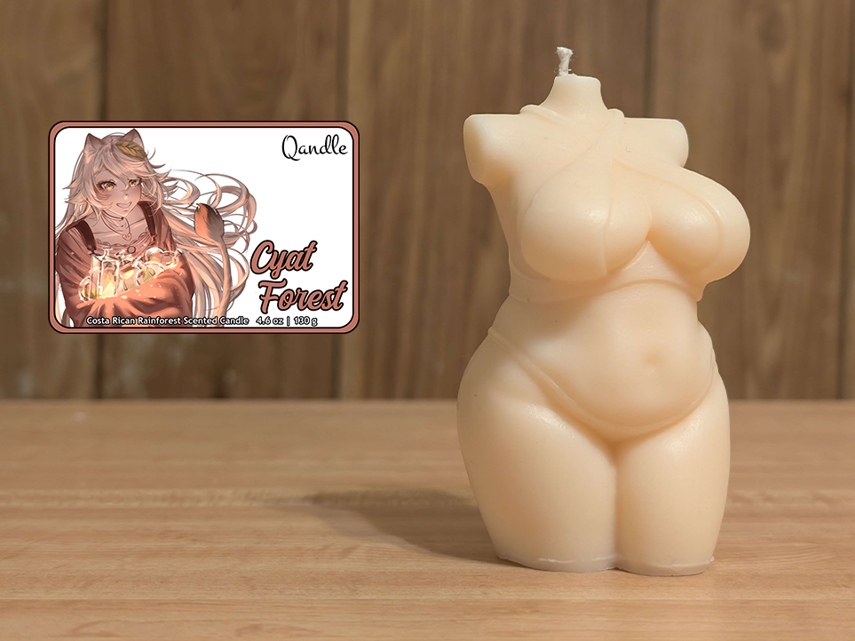 Cyat Forest Curvy Body Candle