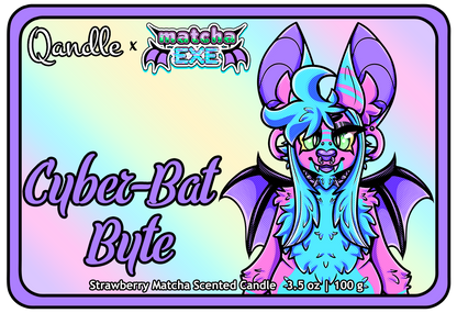 Cyber-Bat Byte Feminine Body Candle