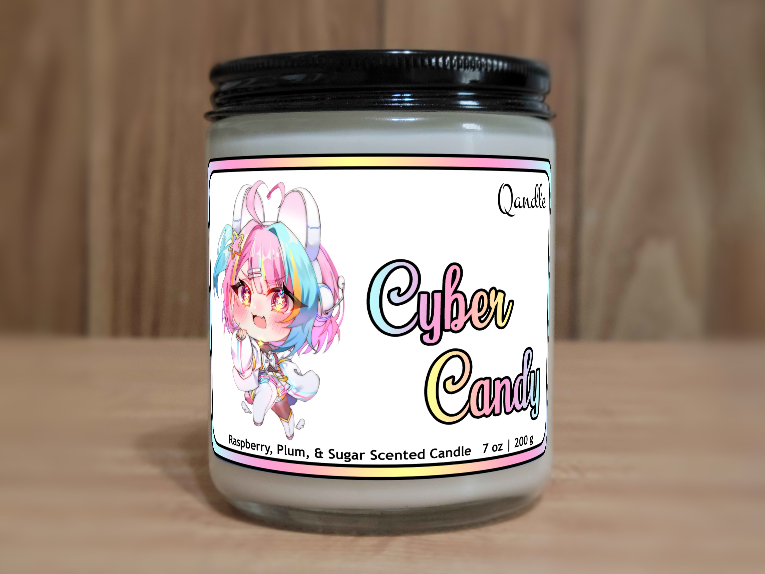 Cyber Candy Candle