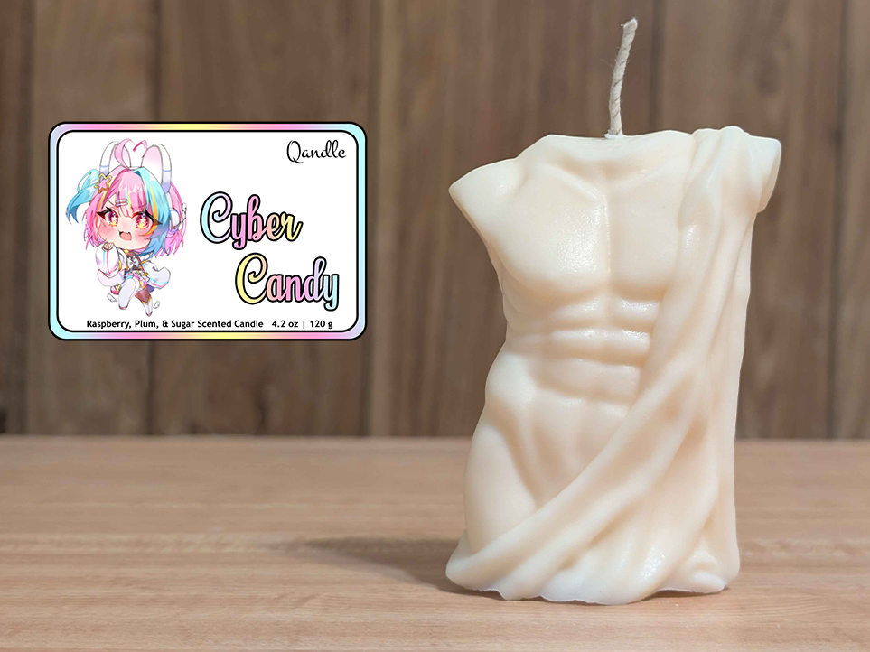 Cyber Candy Masculine Body Candle