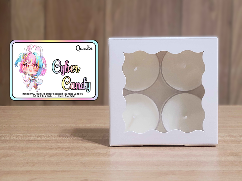 Cyber Candy Tealight Candles