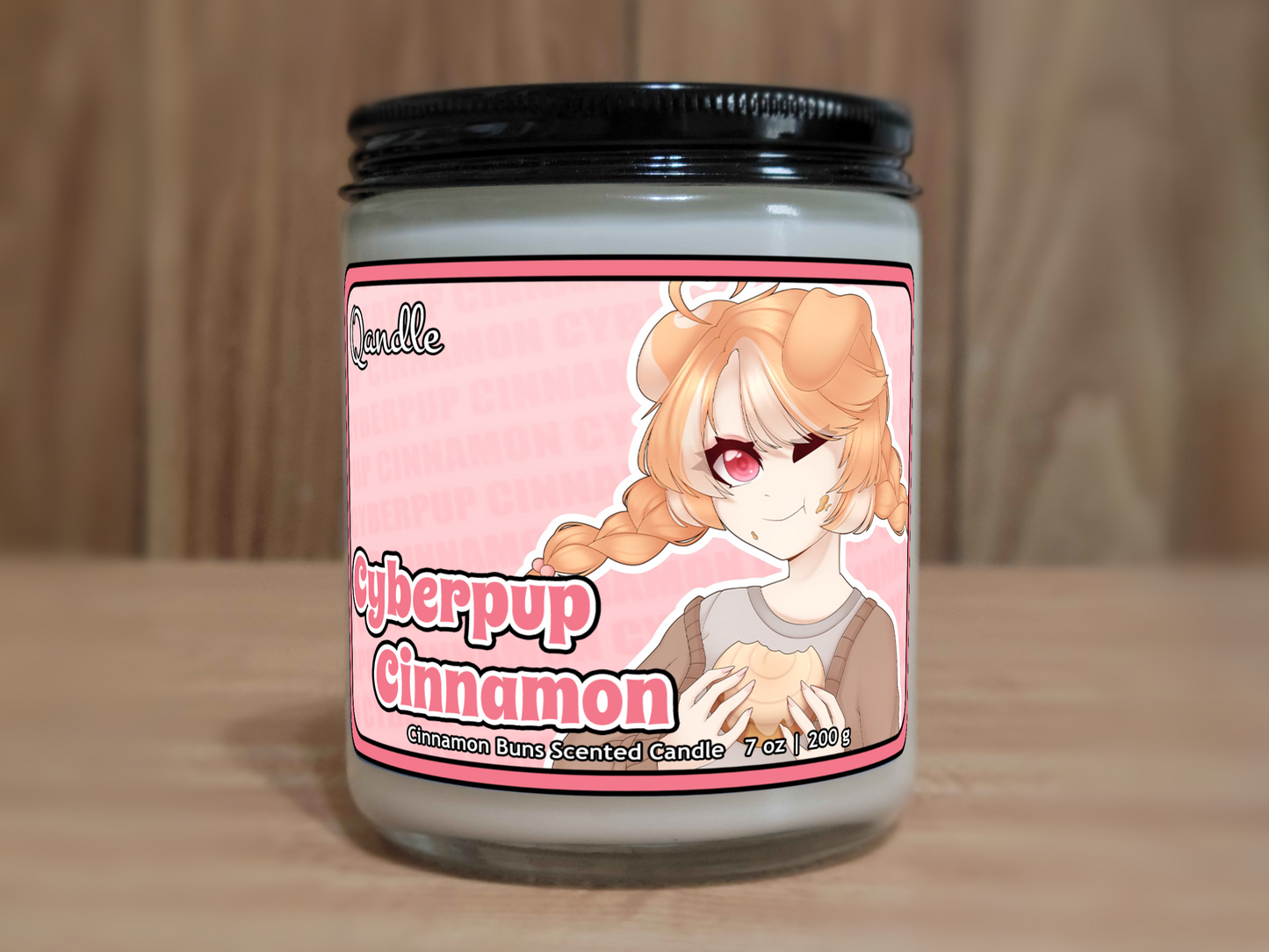 Cyberpup Cinnamon Candle