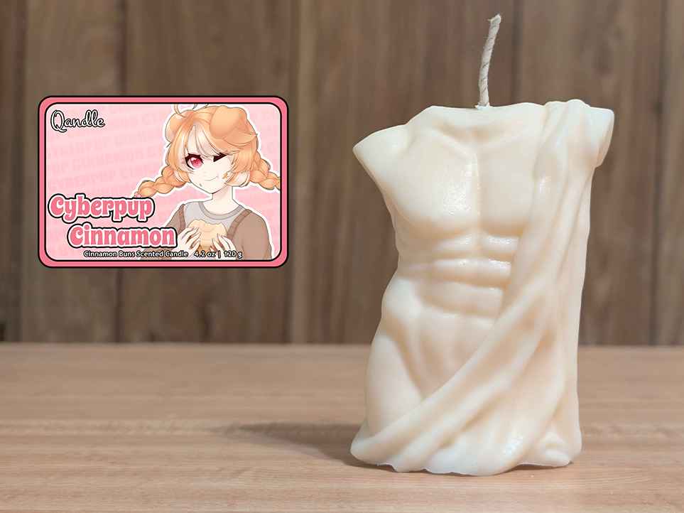 Cyberpup Cinnamon Masculine Body Candle