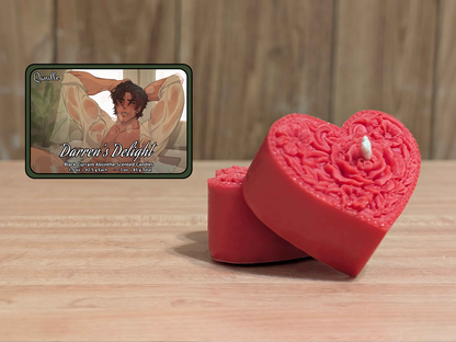 Darren's Delight Heart Candles