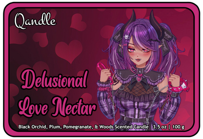 Delusional Love Nectar Feminine Body Candle