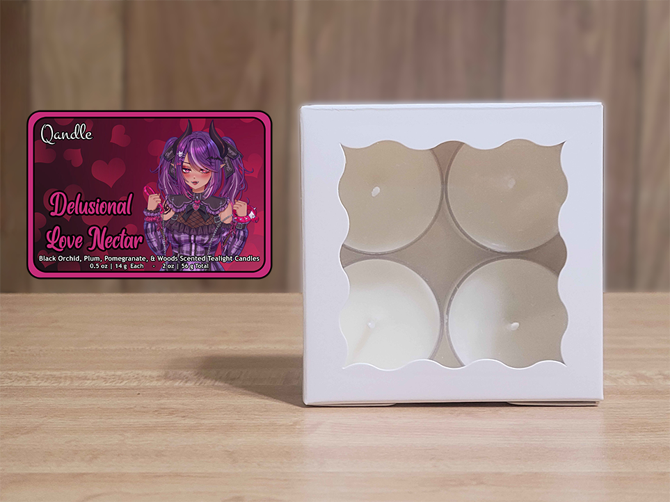 Delusional Love Nectar Tealight Candles