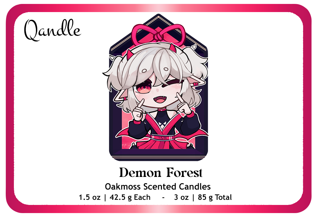 Demon Forest Heart Candles