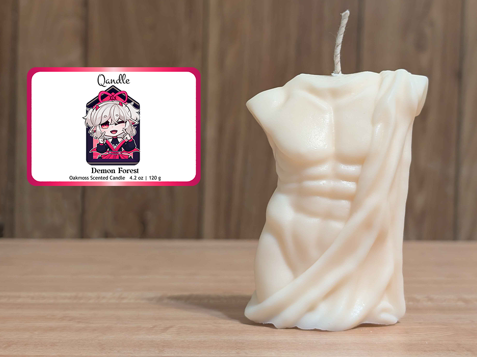 Demon Forest Masculine Body Candle