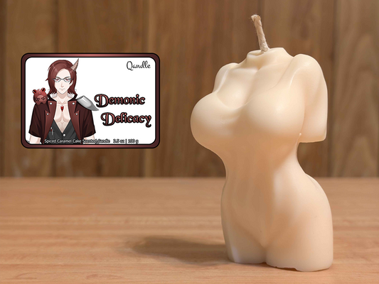 Demonic Delicacy Feminine Body Candle