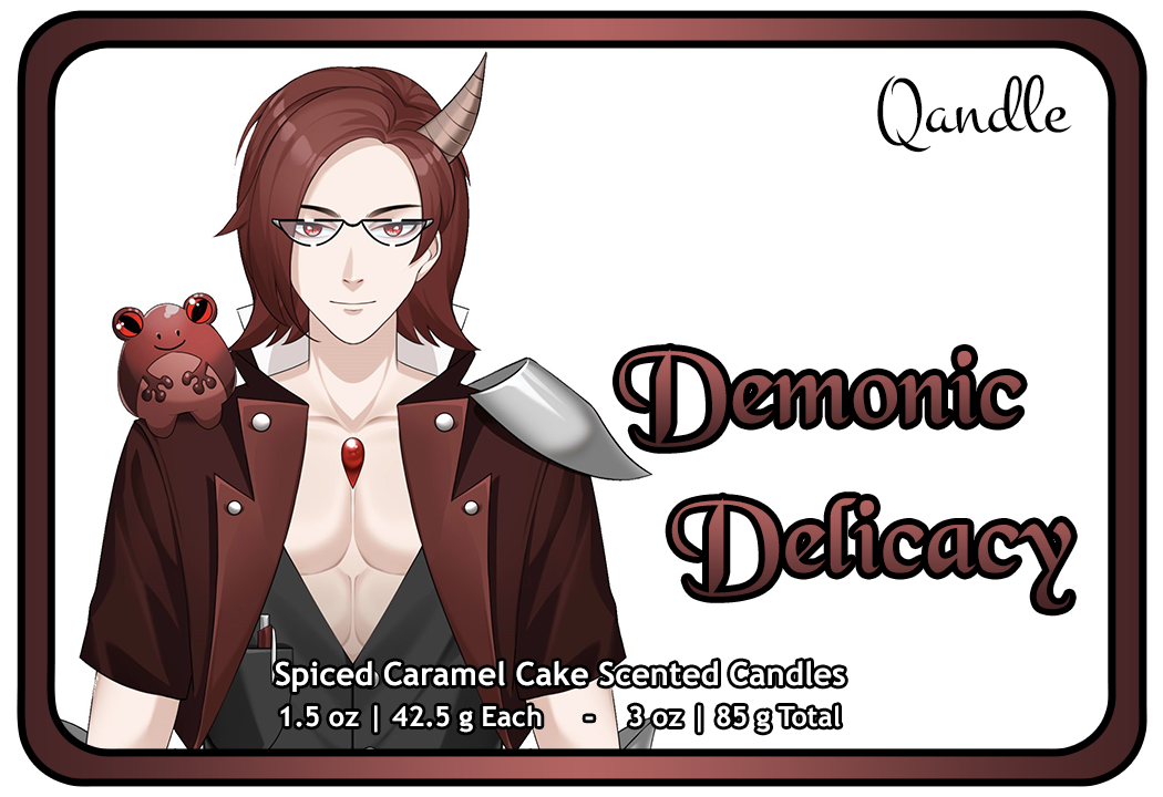 Demonic Delicacy Heart Candles