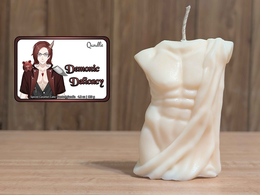 Demonic Delicacy Masculine Body Candle