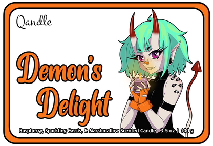 Demon's Delight Feminine Body Candle