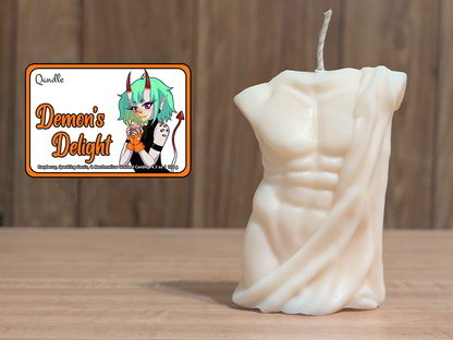 Demon's Delight Masculine Body Candle