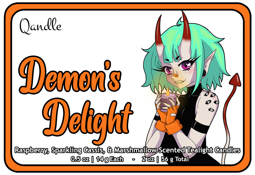 Demon's Delight Tealight Candles