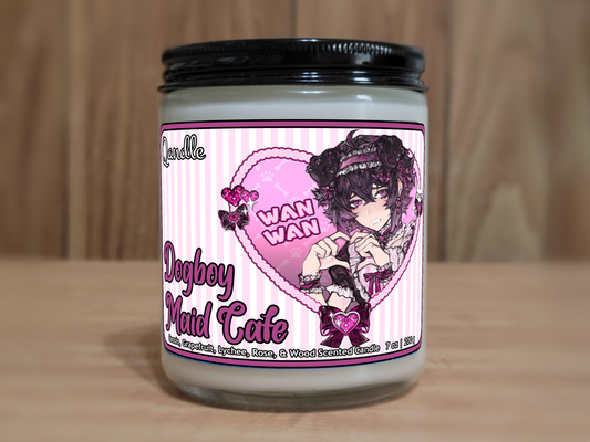 Dogboy Maid Cafe Candle