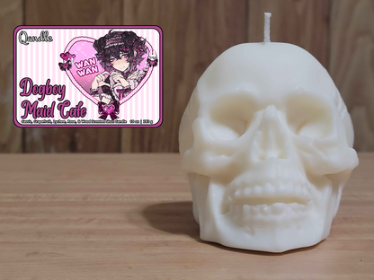 Dogboy Maid Cafe Skull Candle