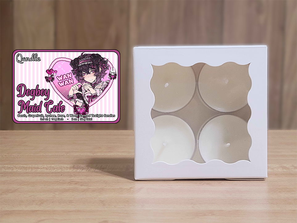 Dogboy Maid Cafe Tealight Candles