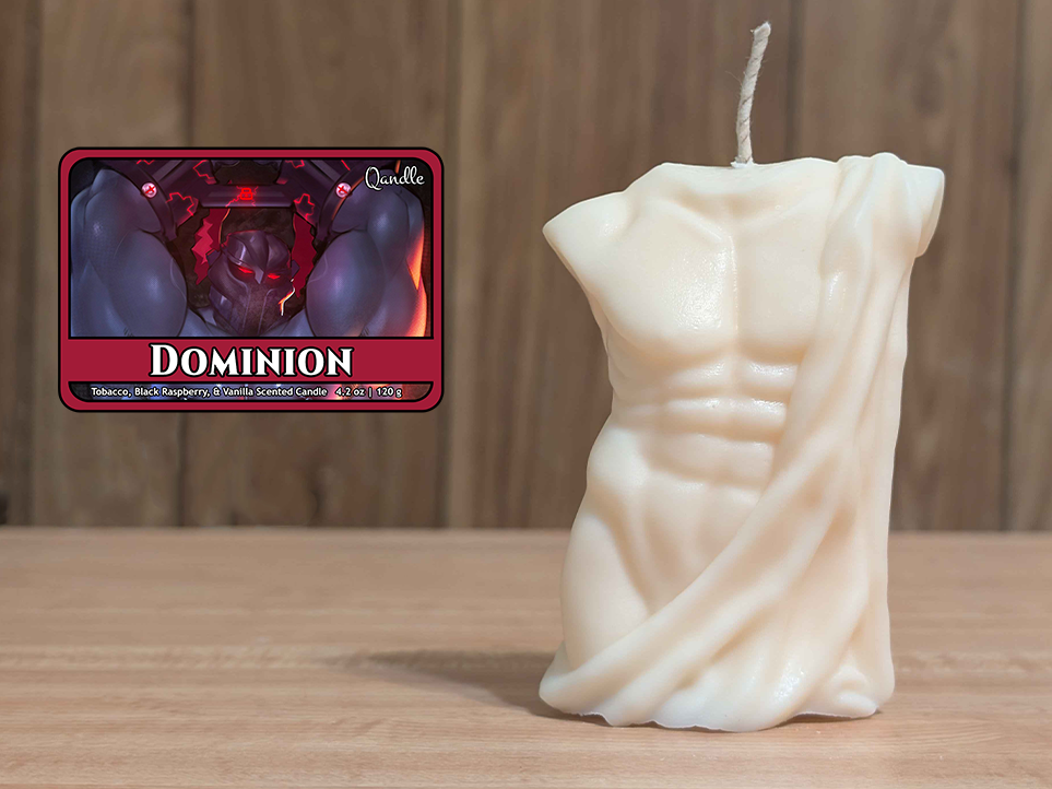 Dominion Masculine Body Candle