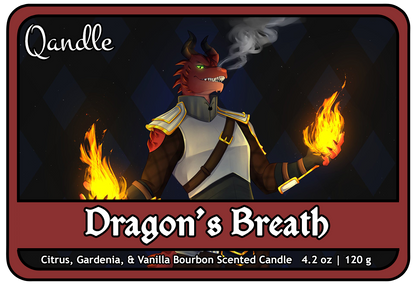 Dragon's Breath Masculine Body Candle