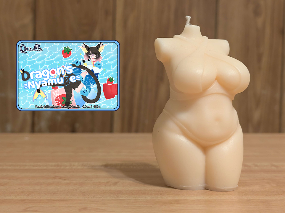 Dragon's Nyamune Curvy Body Candle