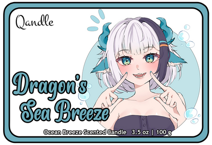 Dragon's Sea Breeze Feminine Body Candle