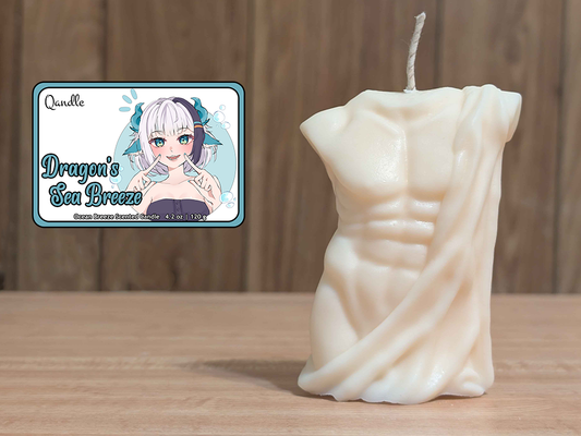 Dragon's Sea Breeze Masculine Body Candle