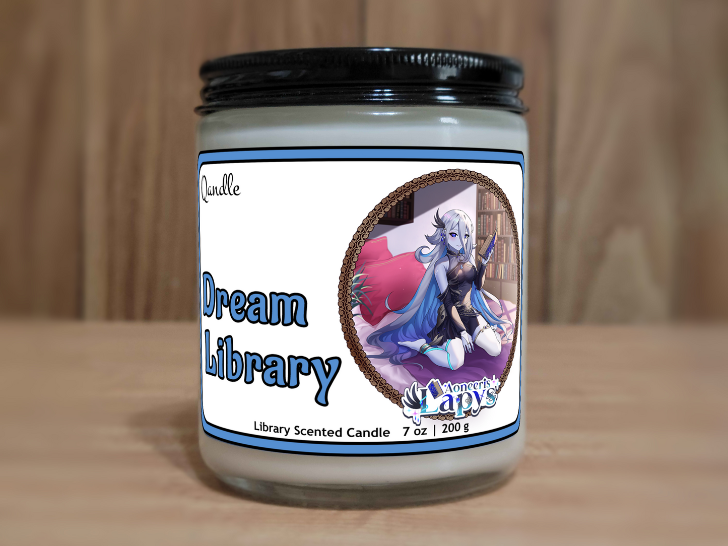 Dream Library Candle