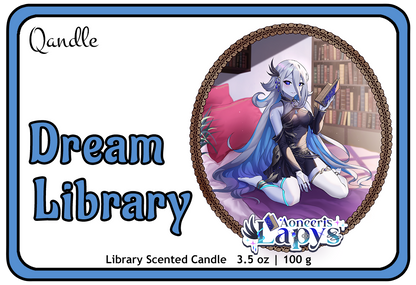 Dream Library Feminine Body Candle