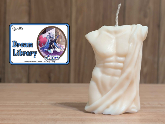 Dream Library Masculine Body Candle