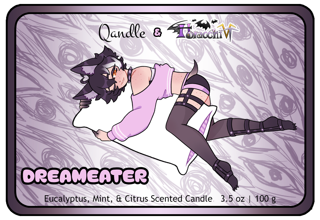 Dreameater Feminine Body Candle