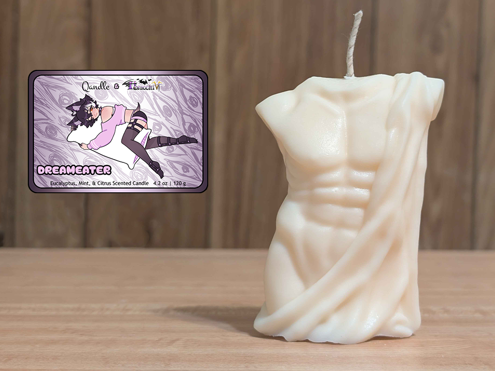 Dreameater Masculine Body Candle