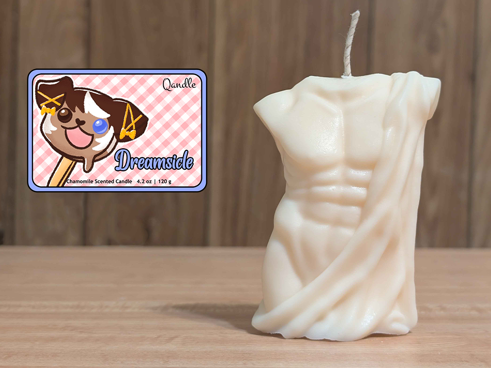 Dreamsicle Masculine Body Candle