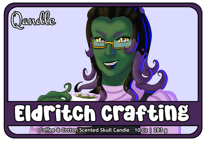 Eldritch Crafting Skull Candle