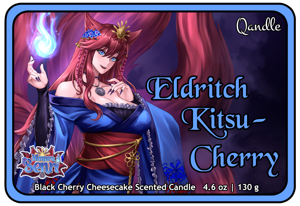 Eldritch Kitsu-Cherry Curvy Body Candle