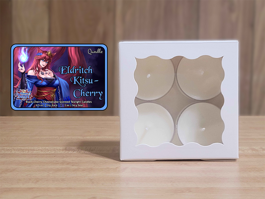 Eldritch Kitsu-Cherry Tealight Candles