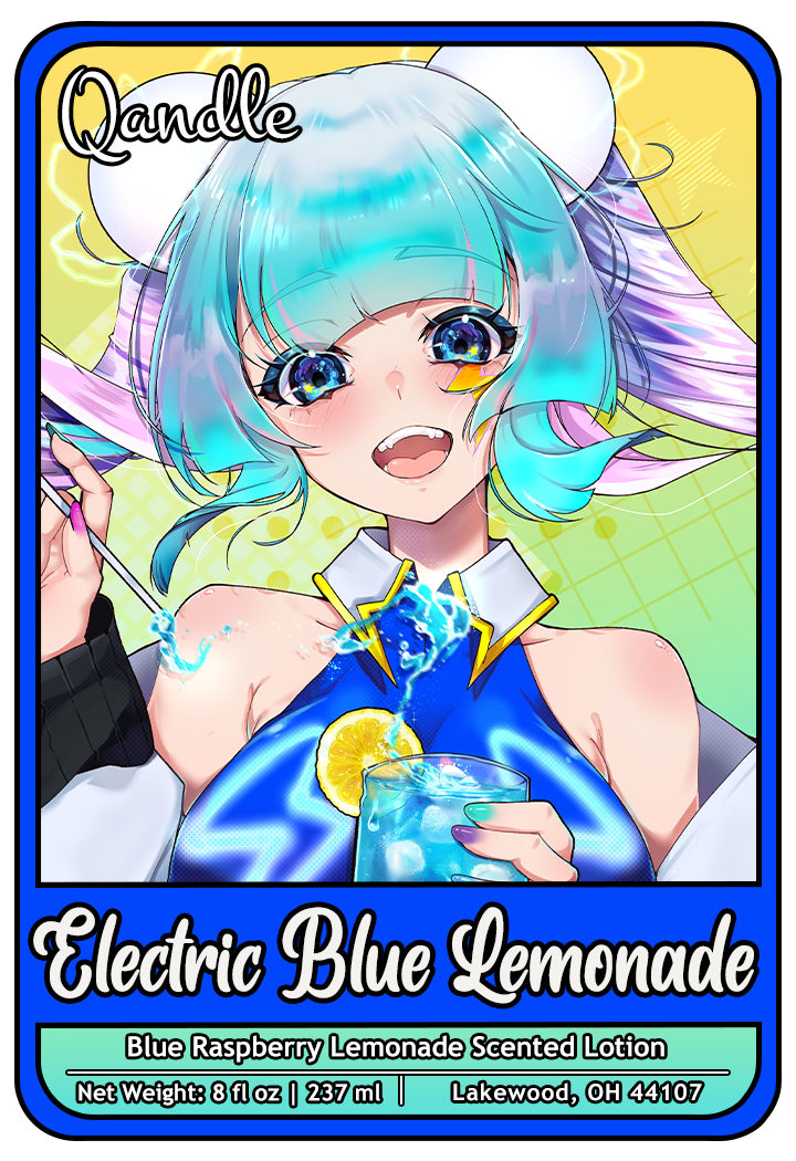 Electric Blue Lemonade Lotion