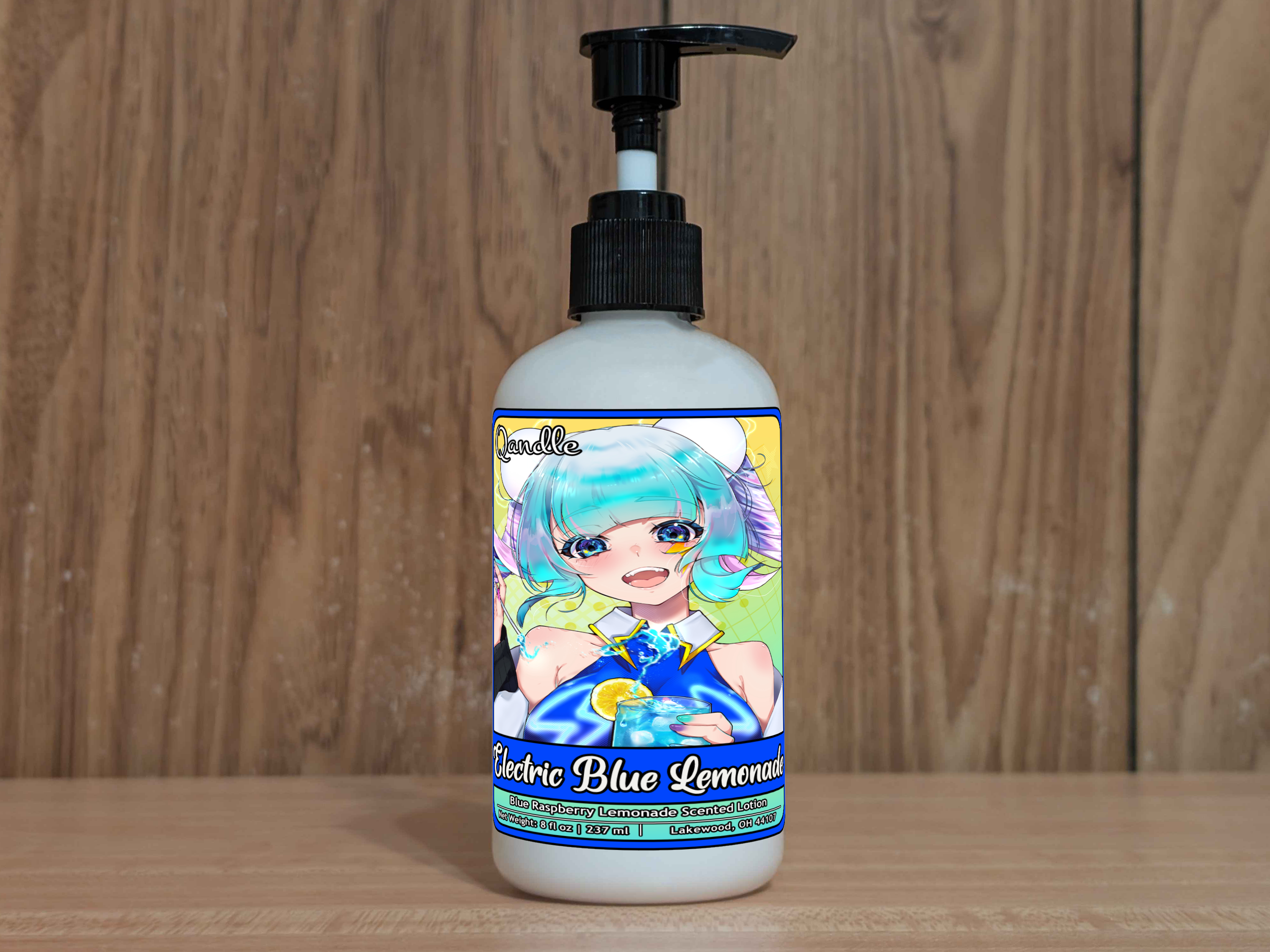 Electric Blue Lemonade Lotion