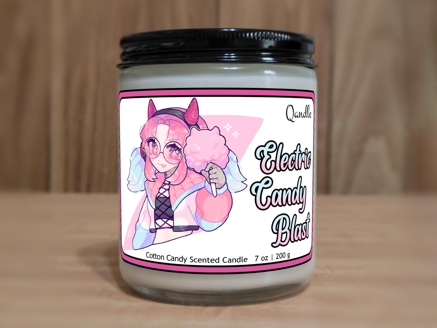 Electric Candy Blast Candle