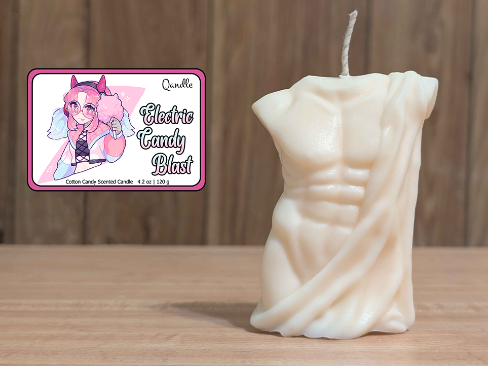 Electric Candy Blast Masculine Body Candle