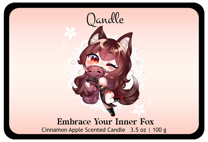 Embrace Your Inner Fox Feminine Body Candle