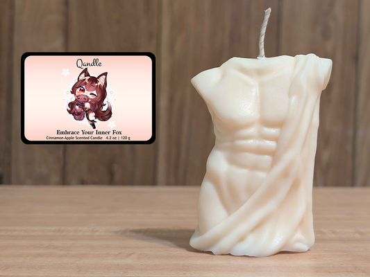 Embrace Your Inner Fox Masculine Body Candle