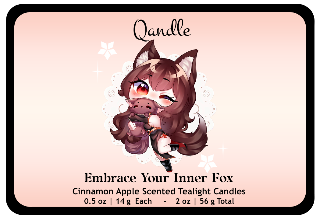 Embrace Your Inner Fox Tealight Candles