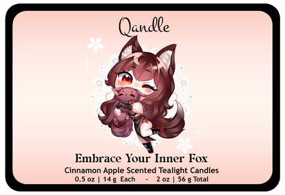 Embrace Your Inner Fox Tealight Candles