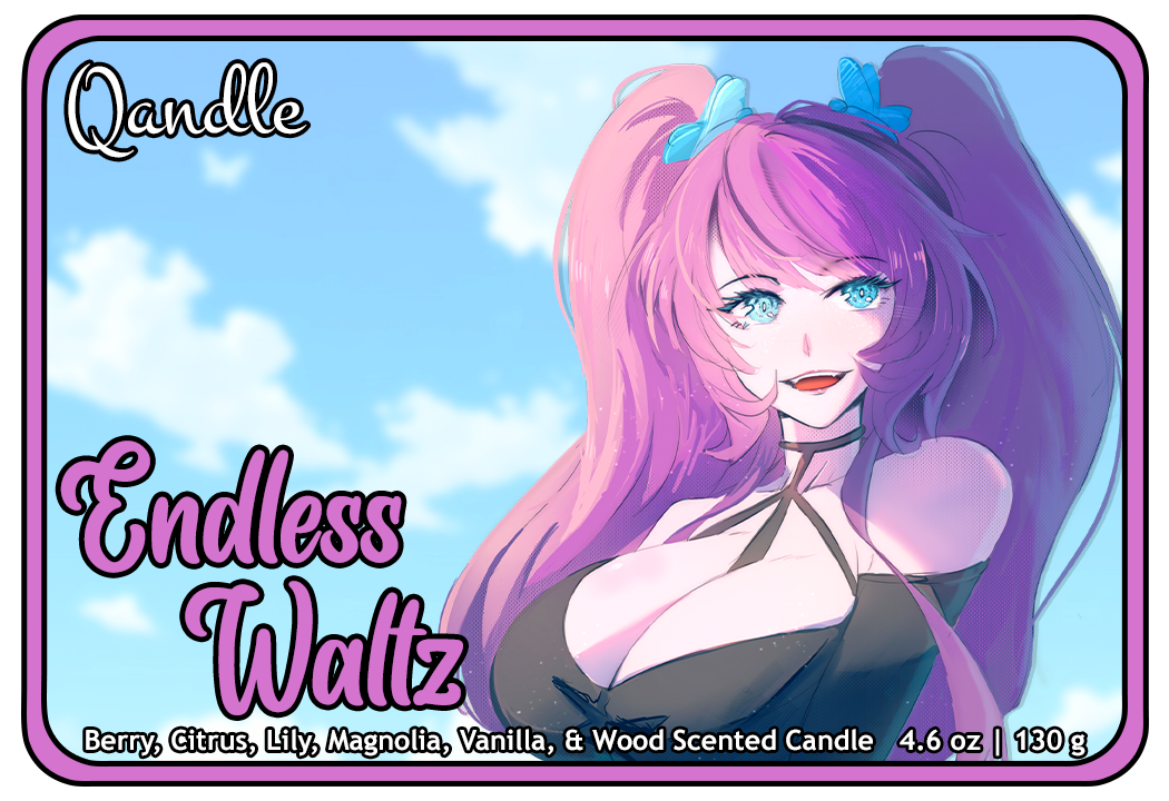 Endless Waltz Curvy Body Candle