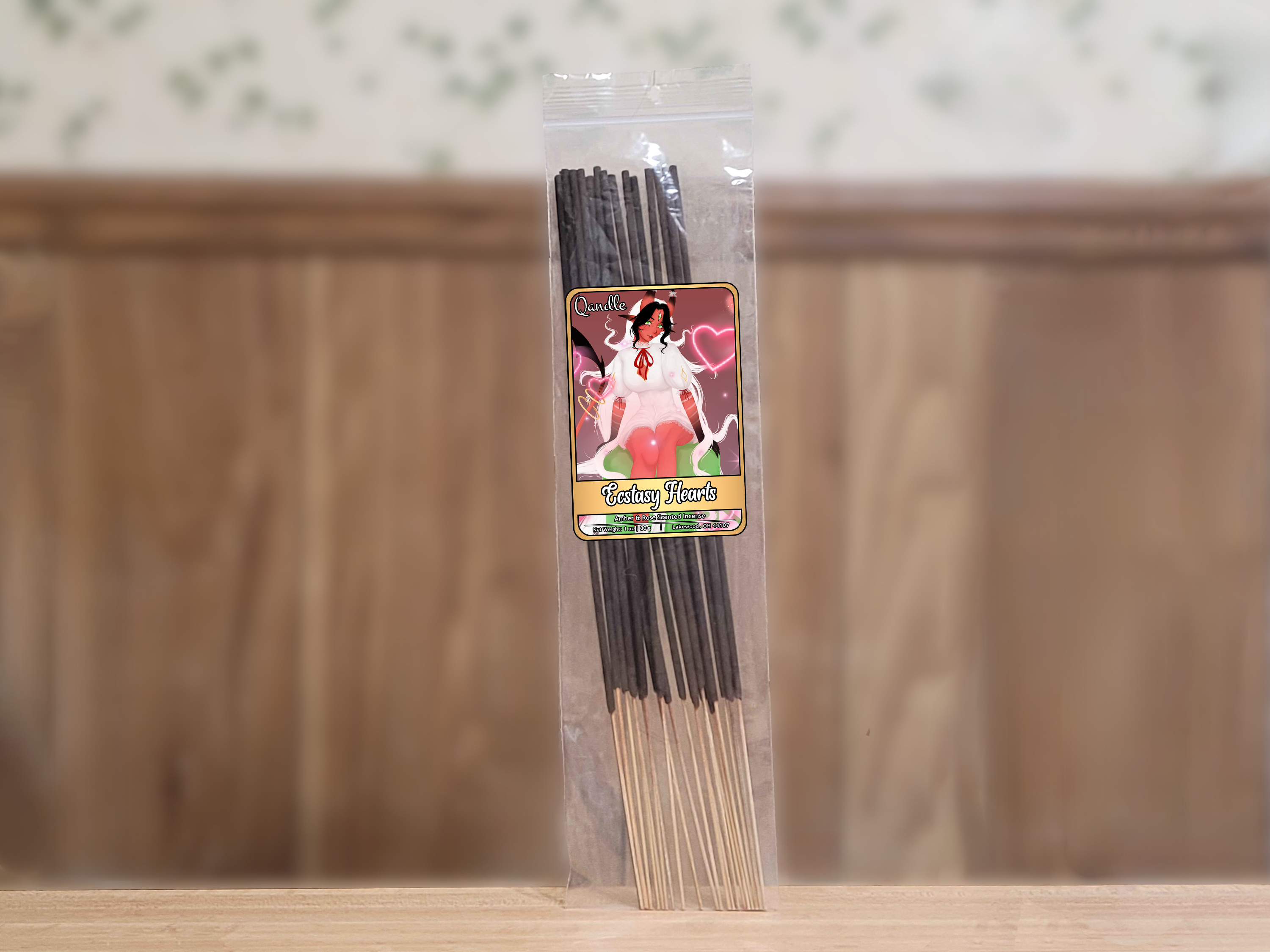 Ecstasy Hearts Incense Sticks