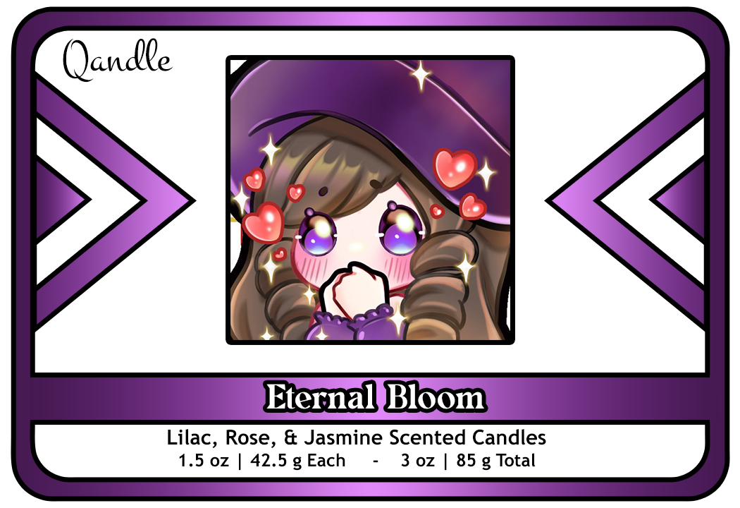 Eternal Bloom Heart Candles