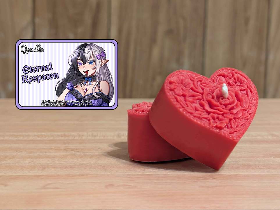 Eternal Respawn Heart Candles