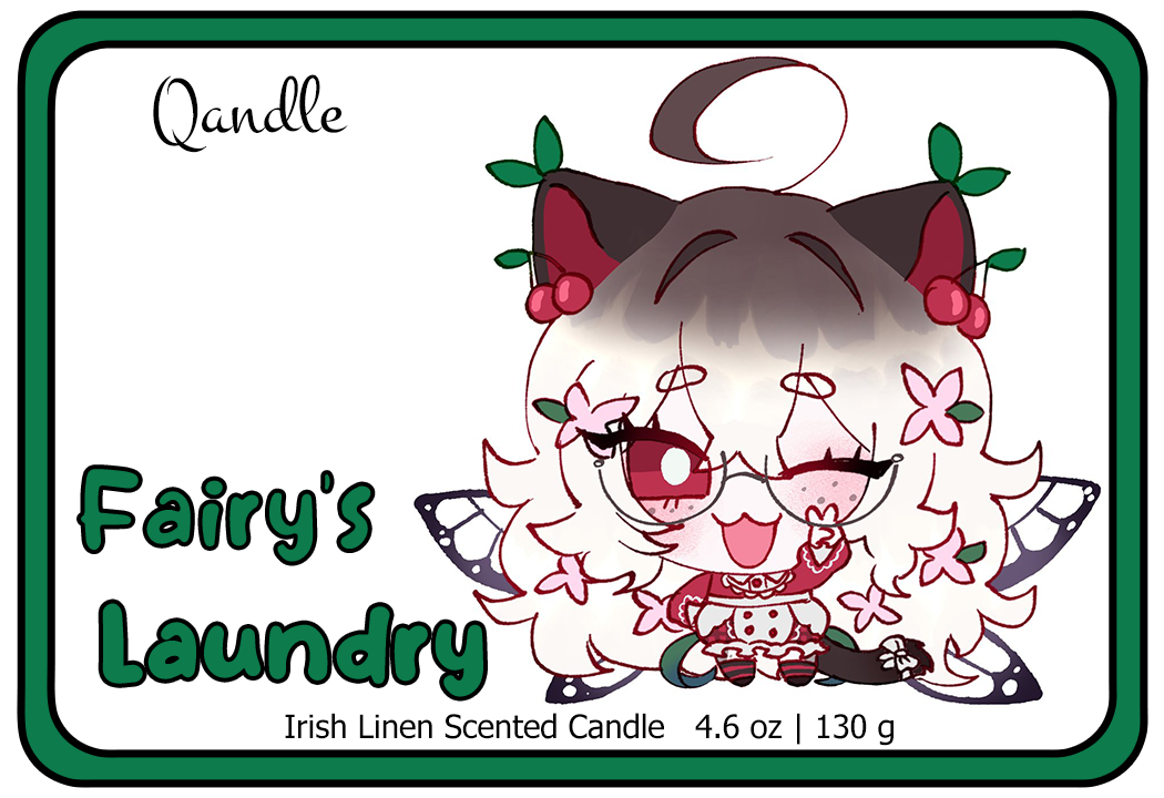 Fairy's Laundry Curvy Body Candle