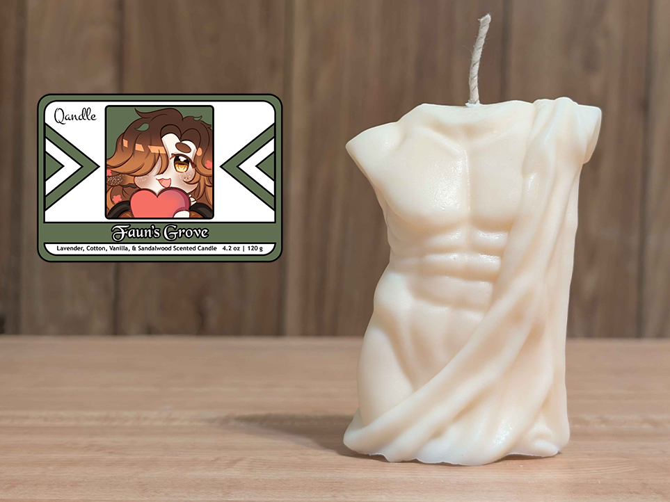 Faun's Grove Masculine Body Candle